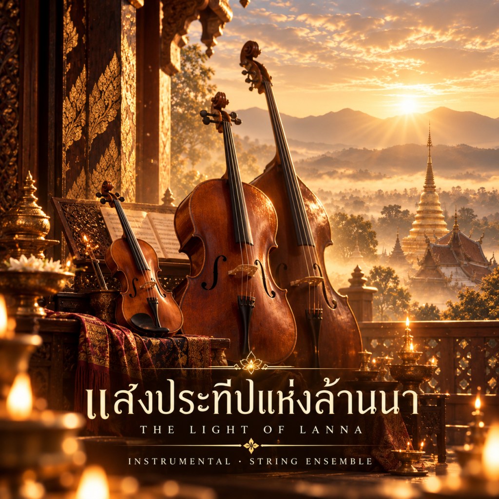 ปกเพลง แสงประทีปแห่งล้านนา (บรรเลง)