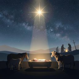 ปกเพลง จุดกำเนิดในรางหญ้า (The Birth of Jesus)